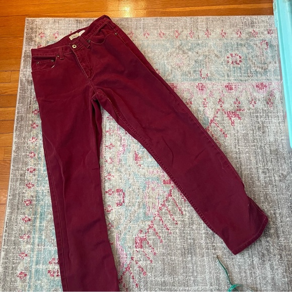 L.l.Bean Maroon Jeans - Picture 4 of 11